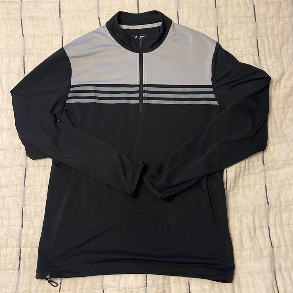 Adidas Climacool 1/4 Zip Pullover Medium
